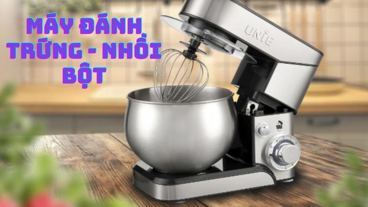 Combo máy đánh trứng - nhồi bột
