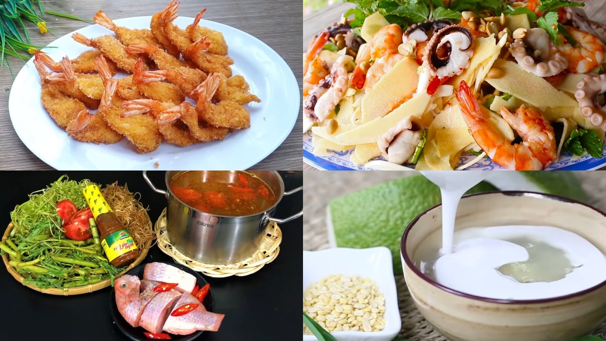 Thực đơn cho ngày 30/04 - 01/05