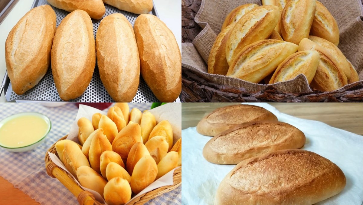 Bánh mì bằng lò nướng	