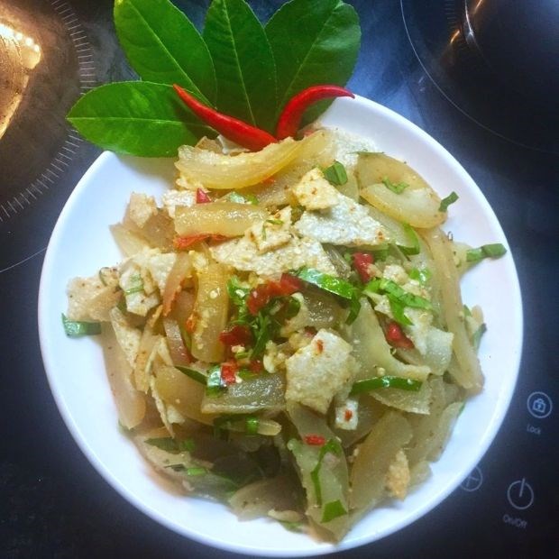 Da bò trộn chua ngọt