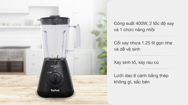 Máy xay sinh tố Tefal BL3058