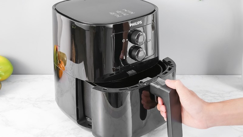 Nồi chi&ecirc;n kh&ocirc;ng dầu Philips HD9200/90