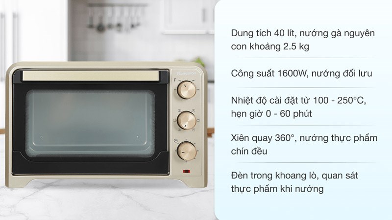 Lò nướng Kangaroo KG4001