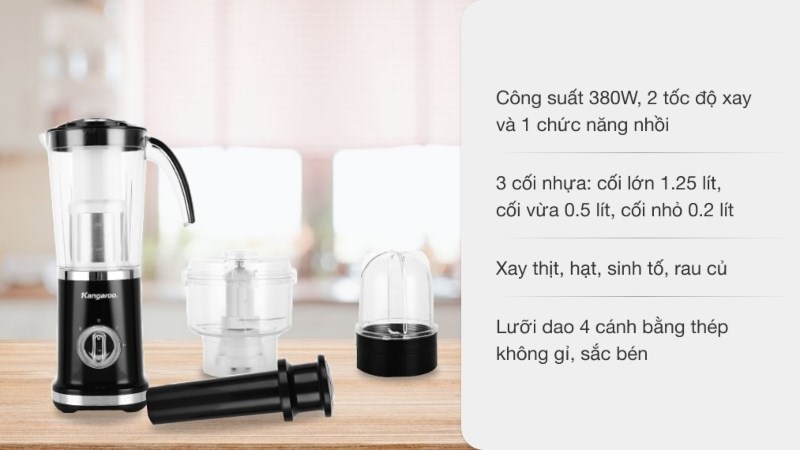 Máy xay sinh tố Kangaroo KG3B2