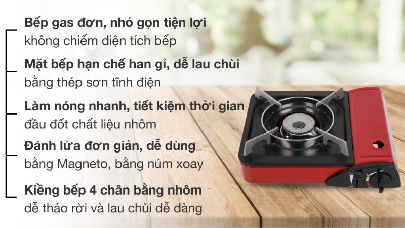 bếp ga đơn Duxton DG-250