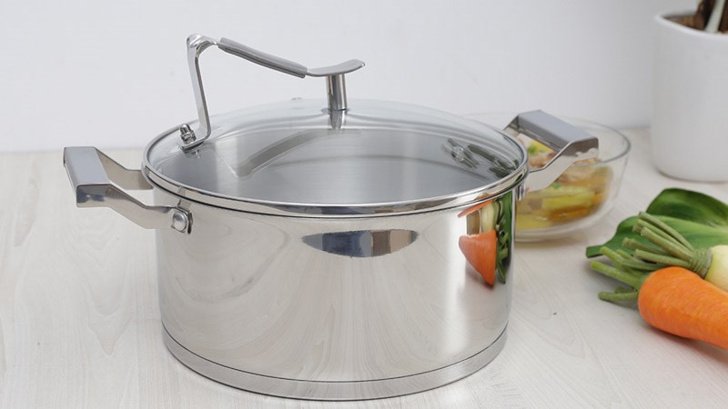 Nồi inox 3 đ&aacute;y Delite 001NTA