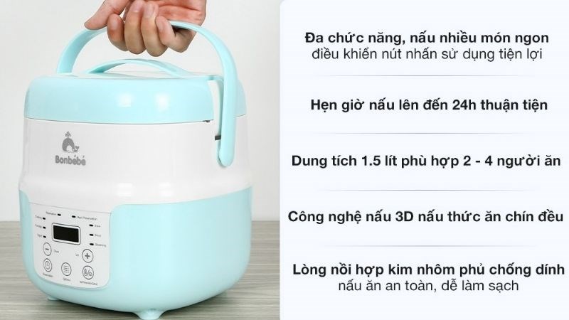 Nồi cơm điện tử Bonb&eacute;b&eacute; BB-36