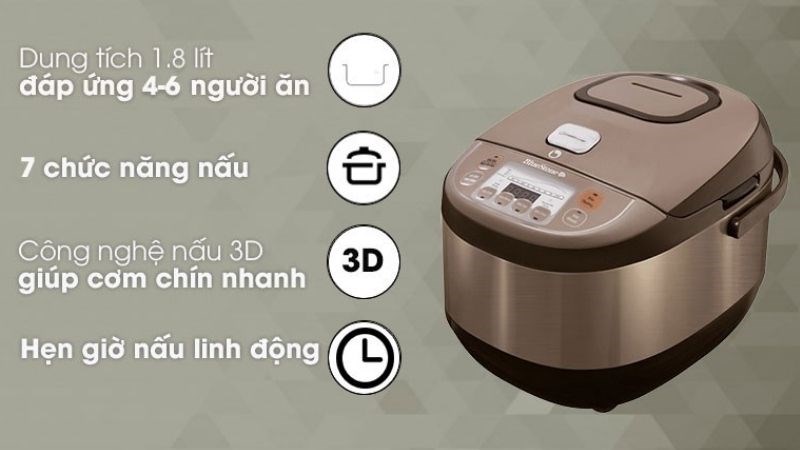 Nồi cơm điện tử Bluestone RCB-5936