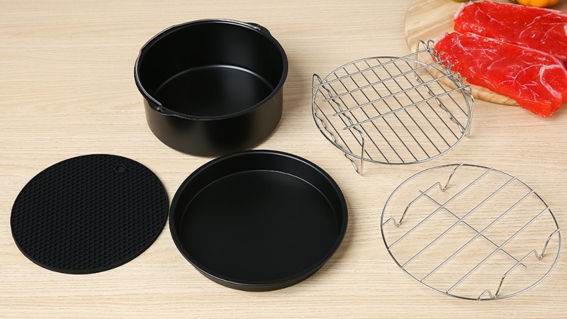 Những lưu &yacute; khi vệ sinh phụ kiện nồi chi&ecirc;n kh&ocirc;ng dầu