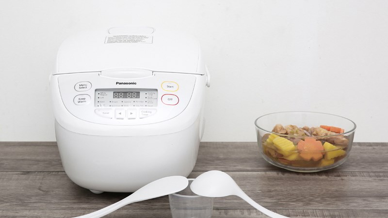 Giới thiệu nồi cơm điện tử Panasonic 1.8 l&iacute;t SR-CL188WRA