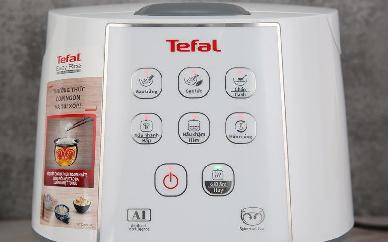 Chức năng nồi cơm điện tử Tefal 1.8 lít rk732168