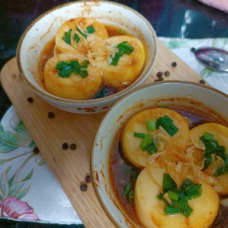 Bước 5 Thành phẩm Đậu hũ nướng giấy bạc