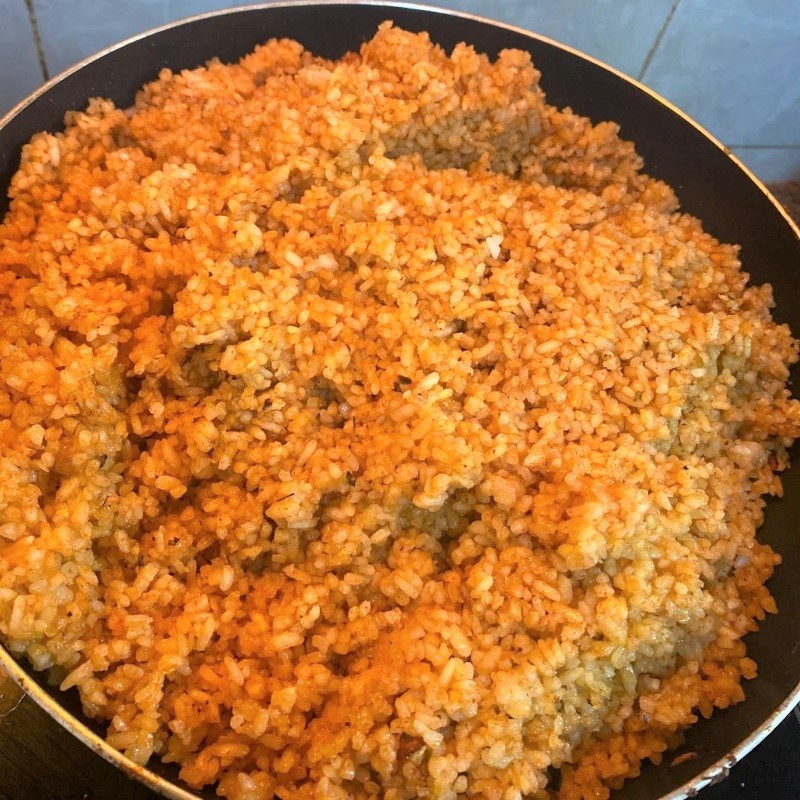 Bước 3 Chiên cơm Cơm chiên hến (công thức chia sẻ từ người dùng)