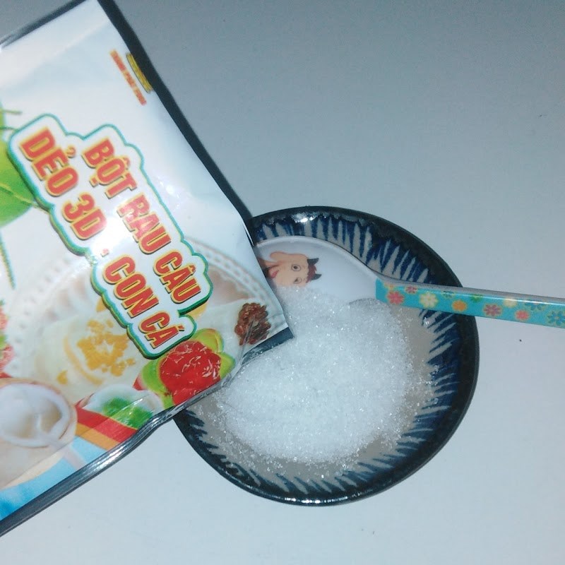 Bước 1 Chuẩn bị hỗn hợp bột rau câu Thạch rau câu cam sữa (công thức được chia sẻ từ người dùng)