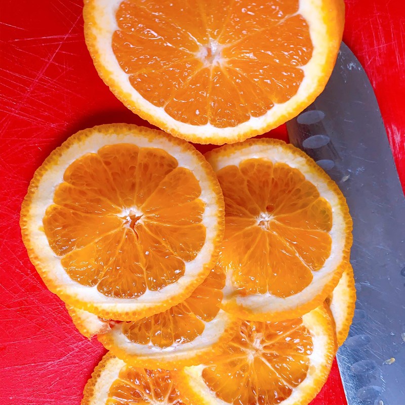 Bước 1 Làm mứt cam Bánh bông lan cuộn cam (Công thức được chia sẻ từ người dùng)