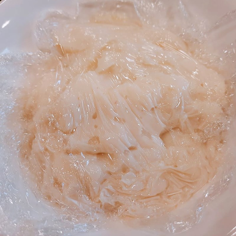 Bước 1 Làm Tangzhong (bột hồ) Bánh mì chà bông sốt bơ dầu trứng
