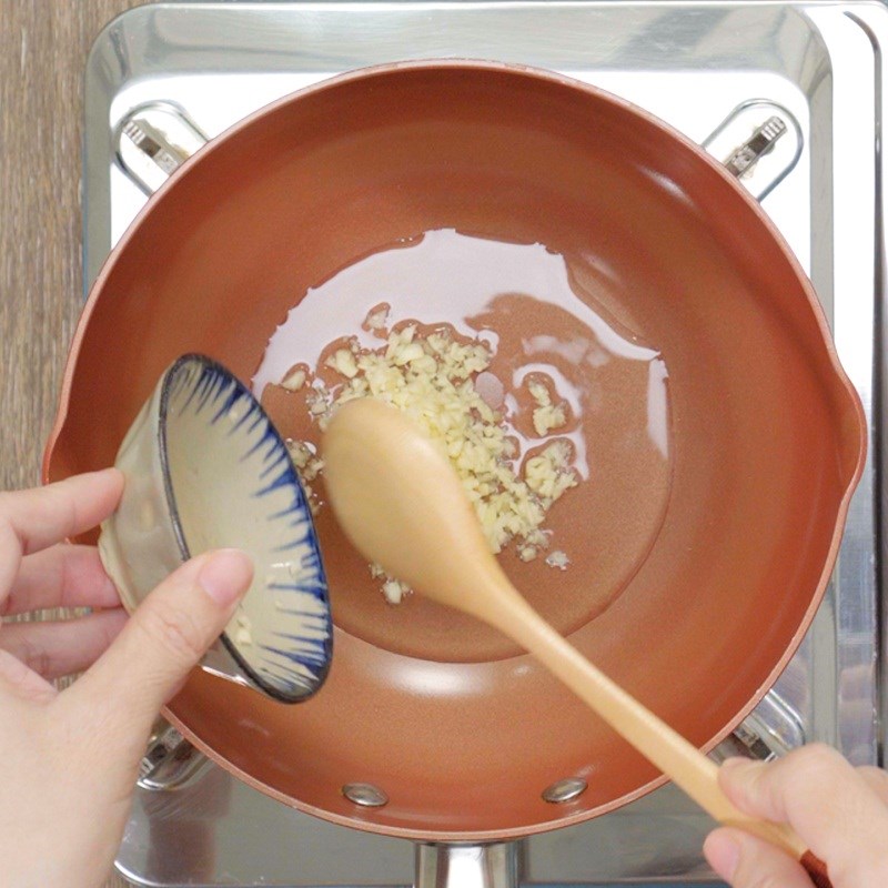 Bước 2 Nấu nước chấm tương Nước chấm tương đậu phộng