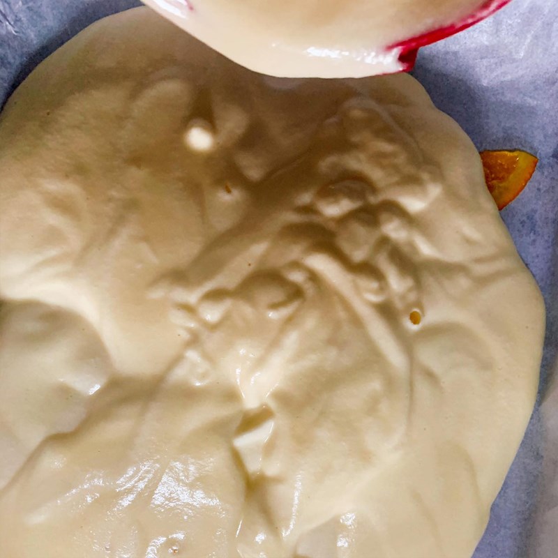 Bước 3 Nướng bánh Bánh bông lan cuộn cam (Công thức được chia sẻ từ người dùng)