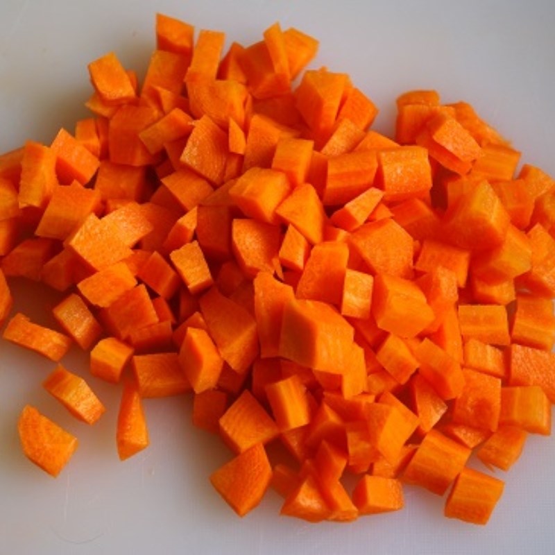 Bước 2 Sơ chế rau củ Cơm chiên hến