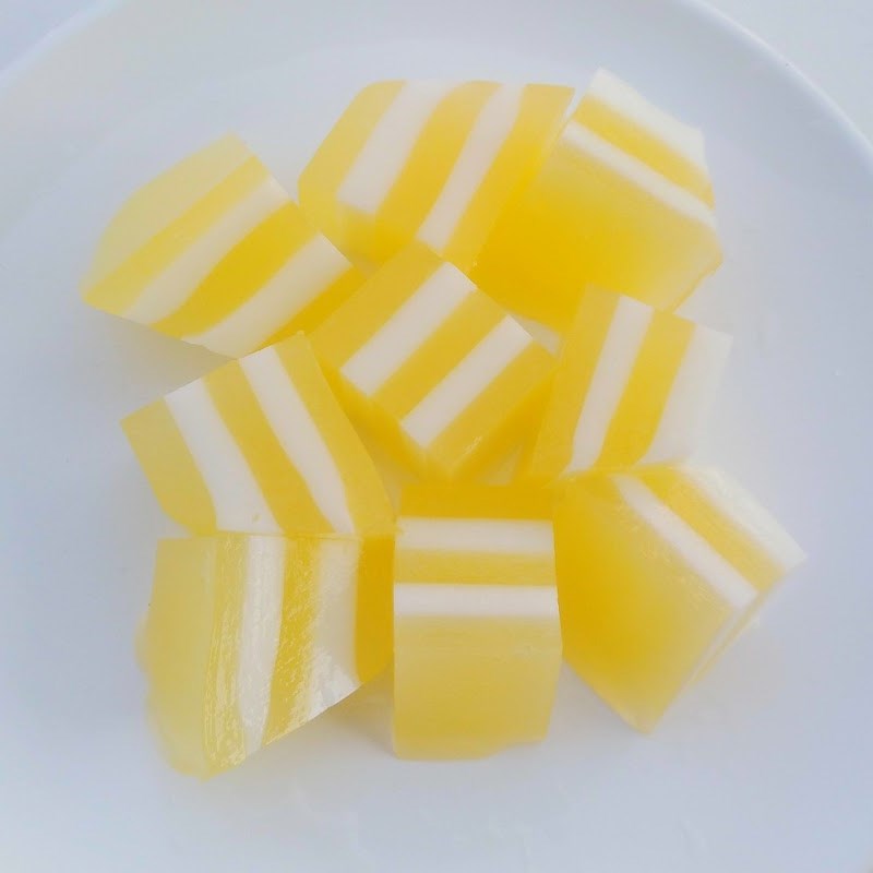 Bước 4 Thành phẩm Thạch rau câu cam sữa (công thức được chia sẻ từ người dùng)