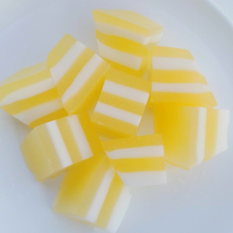 Bước 4 Thành phẩm Thạch rau câu cam sữa (công thức được chia sẻ từ người dùng)