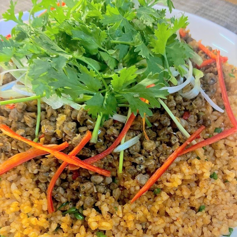 Bước 4 Thành phẩm Cơm chiên hến (công thức chia sẻ từ người dùng)