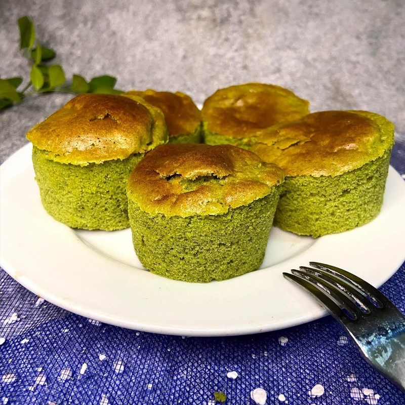 Bước 5 Thành phẩm Bánh cupcake trà xanh (công thức được chia sẻ từ người dùng)