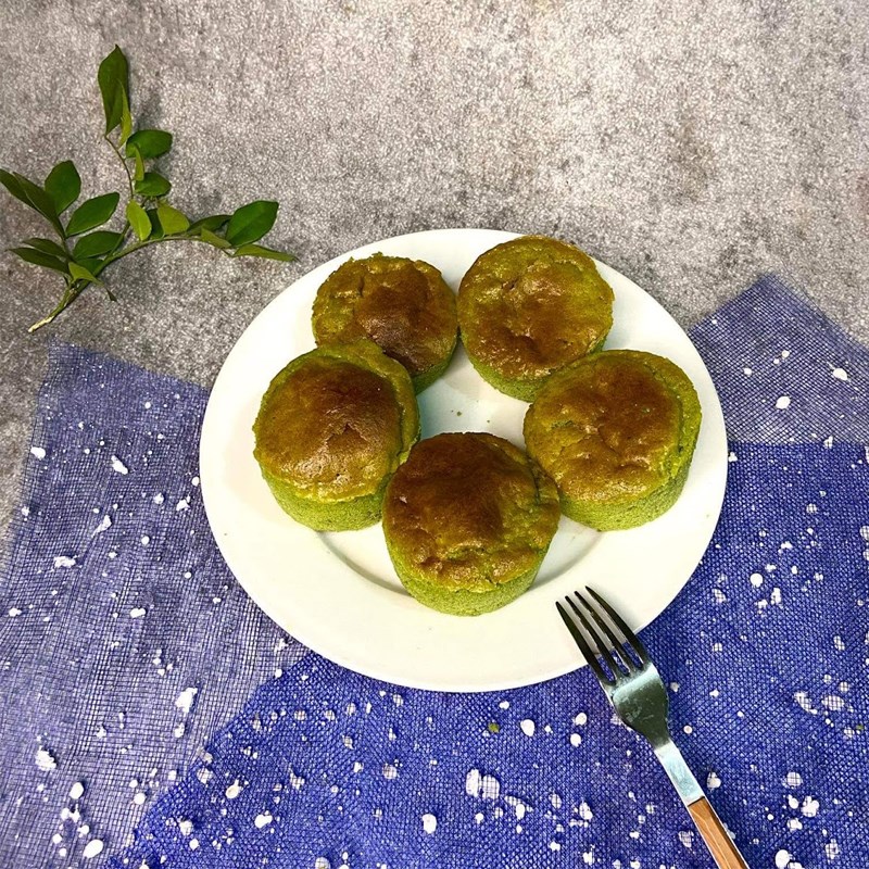 Bước 5 Thành phẩm Bánh cupcake trà xanh (công thức được chia sẻ từ người dùng)