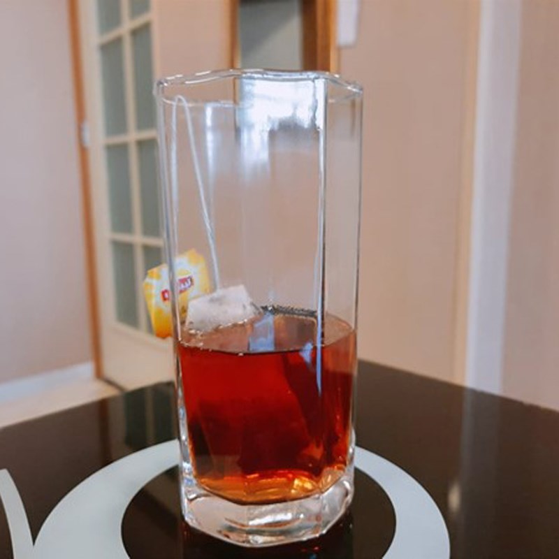 Bước 1 Ủ trà Hồng trà kem cheese