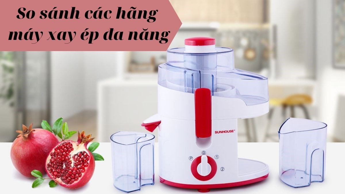 Máy xay ép đa năng loại nào tốt