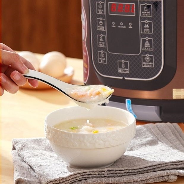 Lưu ý khi đun nấu cháo bằng nồi áp suất