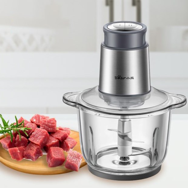 Review vật dụng xay thịt đa chức năng Bear QSJ-B03Y7