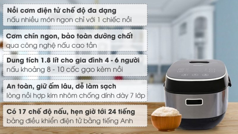 Nồi cơm điện Sharp