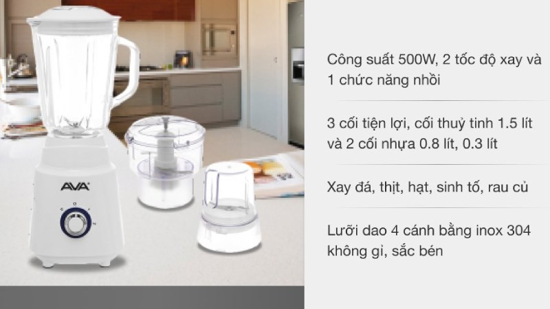 Máy xay sinh tố AVA BL468