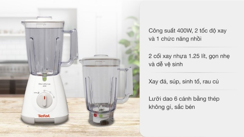 M&aacute;y xay sinh tố Tefal BL30A165
