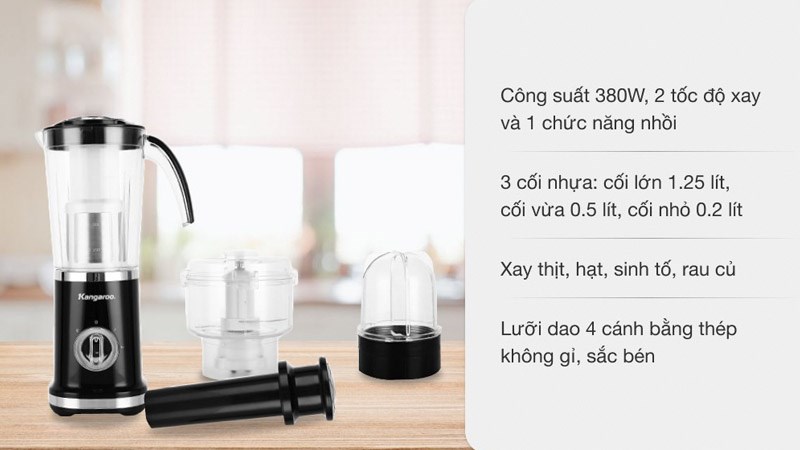 M&aacute;y xay sinh tố Kangaroo KG3B2