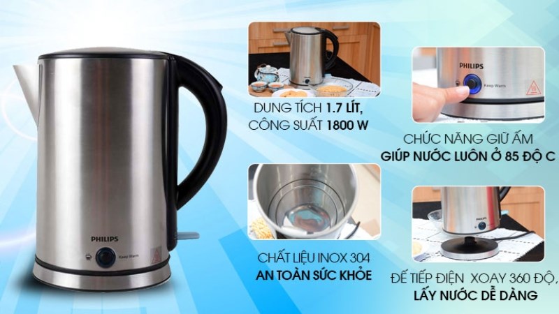 B&igrave;nh thủy điện Philips