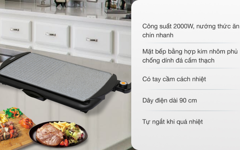 Bếp nướng điện Delites BN03 2000W