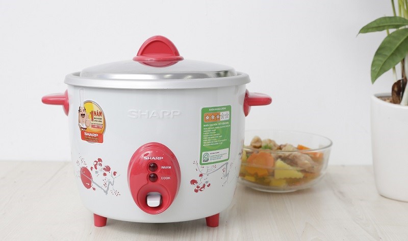 Nồi cơm điện nắp rời Sharp dưới 2 l&iacute;t