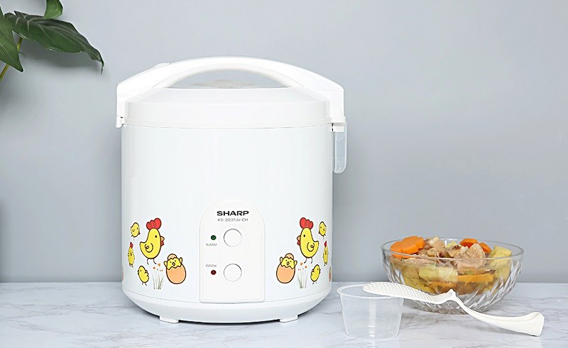 nồi cơm điện Sharp 2 l&iacute;t trở l&ecirc;n