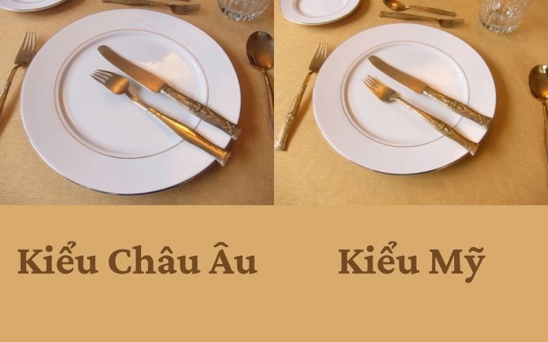 C&aacute;ch sắp xếp muỗng nĩa sau khi ho&agrave;n tất bữa ăn