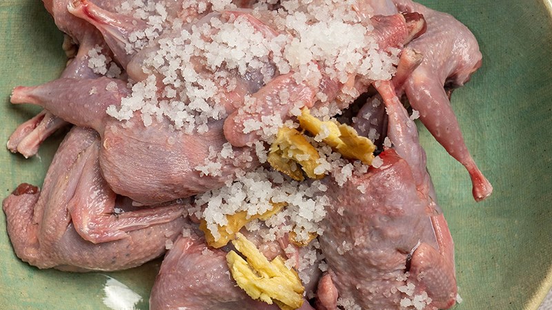 C&aacute;ch sơ chế chim c&uacute;t nhanh ch&oacute;ng loại bỏ m&ugrave;i h&ocirc;i tanh