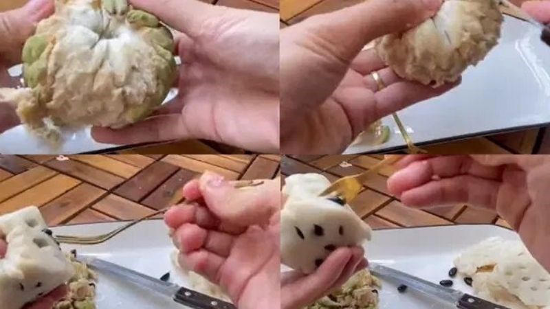 Cách tách hạt na nhanh