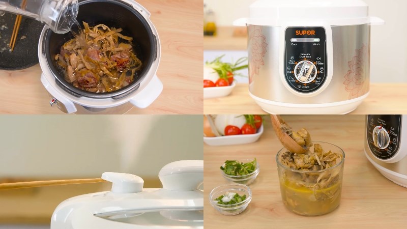 Nồi &aacute;p suất điện Supor SPC50YA310VN