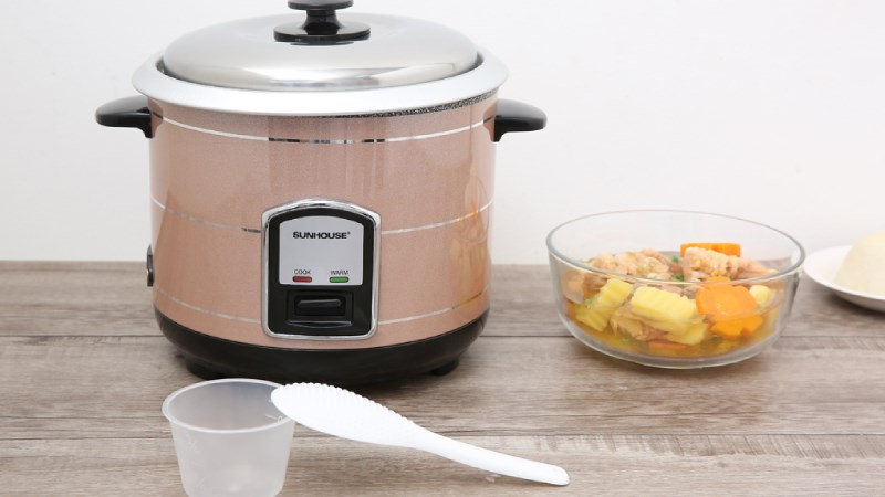 Nồi cơm nắp rời Sunhouse 1.2 l&iacute;t SHD8105