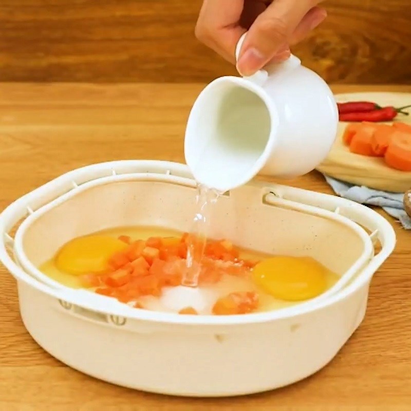 Bước 1 Sơ chế nguyên liệu Hướng dẫn nấu ăn với nồi cơm 2 ngăn đa năng Sharp 1.8 lít KN-TC50VN-SL