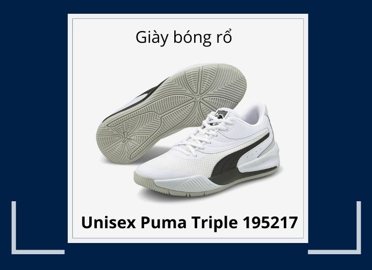 Giày bóng rổ Unisex Puma Triplr 195217