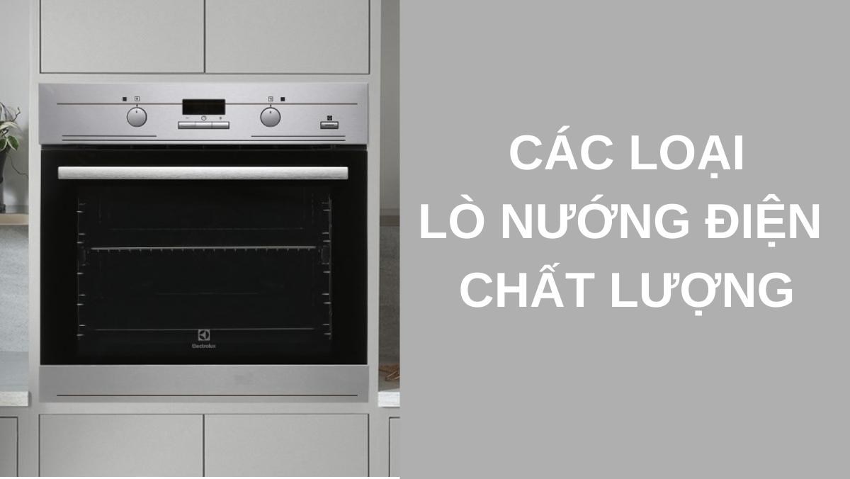 Các loại lò nướng điện