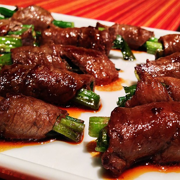 Nướng thịt bò bởi chảo, lò nướng, lò vi sóng, nồi chiên