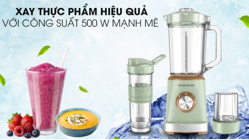 9 bo may xay da nang tro thu dac luc cho gian bep cua ban tipsnote 800x450 2 Em Vào Bếp